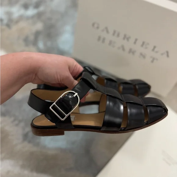 GABRIELA HEARST- Lynn leather sandals size 37 - Picture 3 of 9